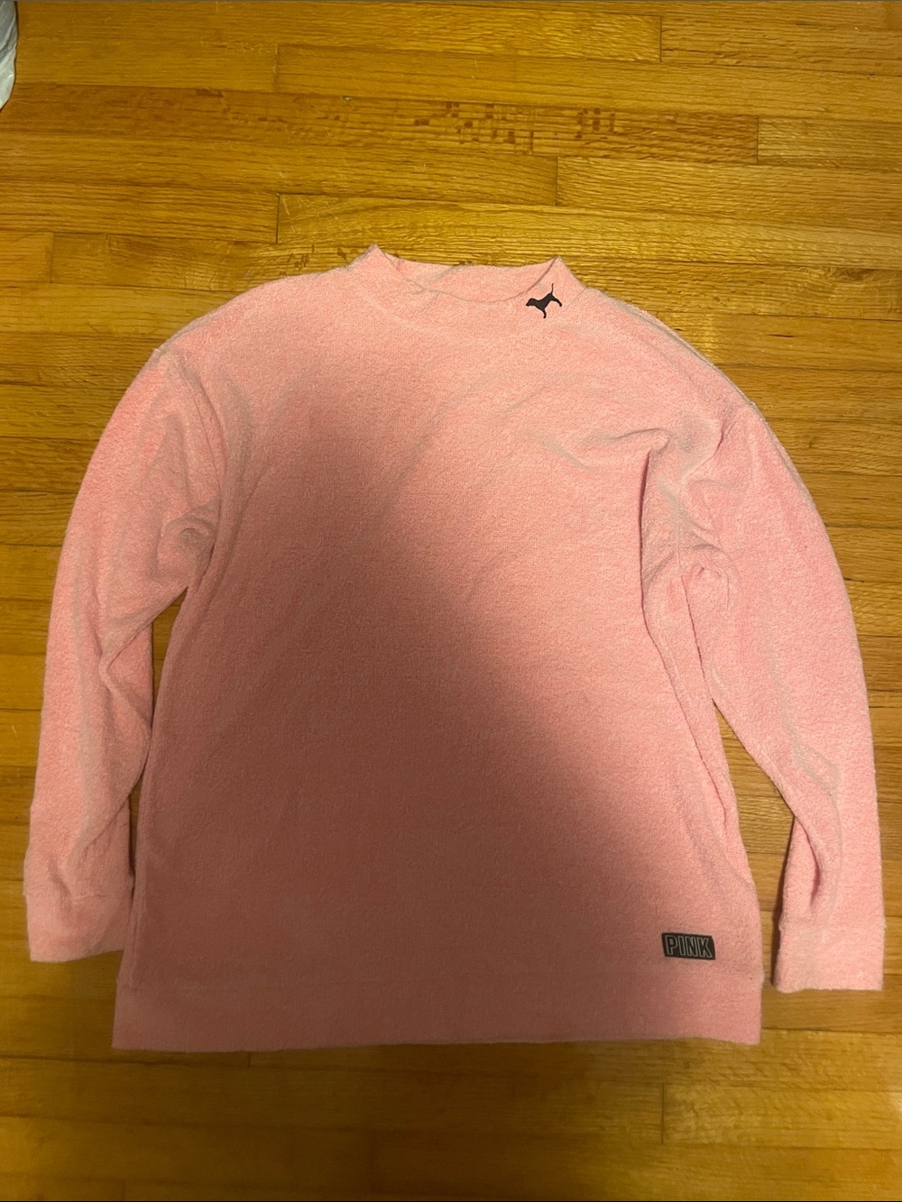 PINK Victoria's Secret Light Pink Long Sleeve Tunic Top